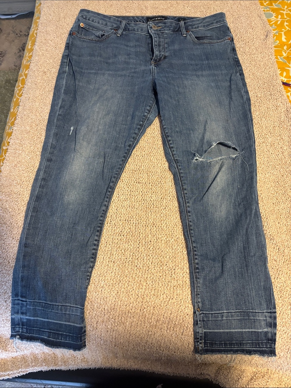 Lucky Brand Lolita Crop Jeans Denim Pants